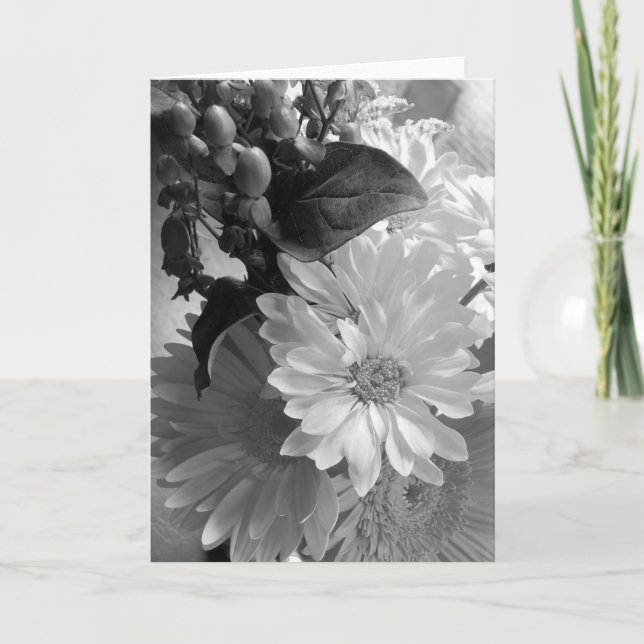 'Morning Light Bouquet' Tom Kort Blank Notkort (Framsida)