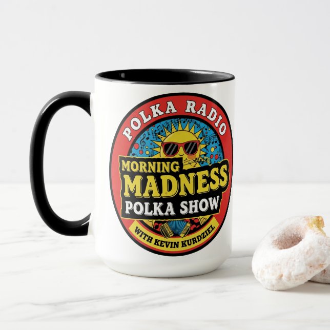 Morning Madness Polka Show Mug Mugg (Med munk)