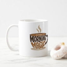 Morning Magic Kaffe | Rolig kaffetypografi