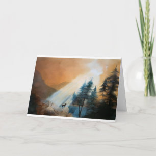 MORNING MAJESTY BLANK CARD KORT
