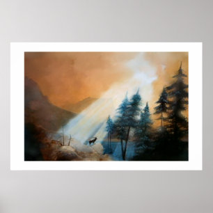 "MORNING MAJESTY" SKRIV UT POSTER