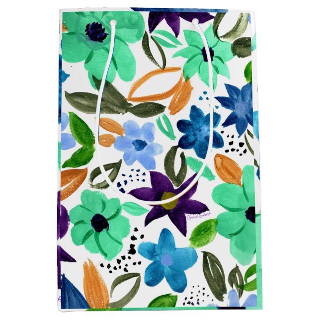 Morning Mint medium gift bag (Framsidan)