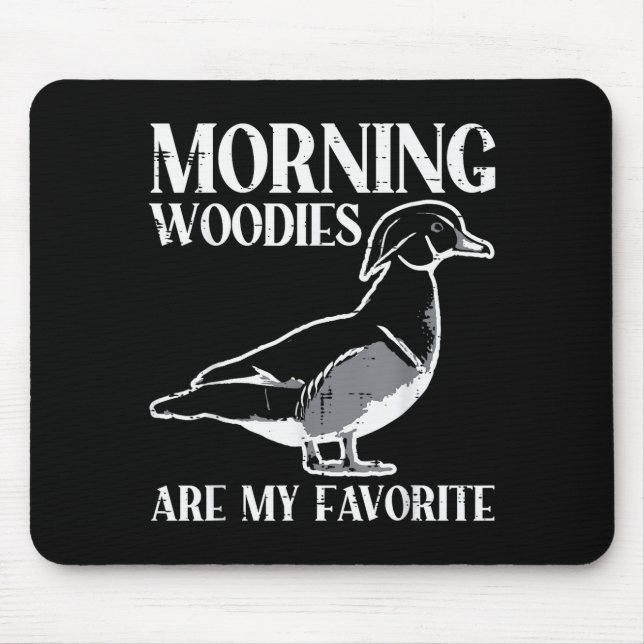 Morning My Favorite Duck Hunting Funny Hunter Men  Musmatta (Framsidan)