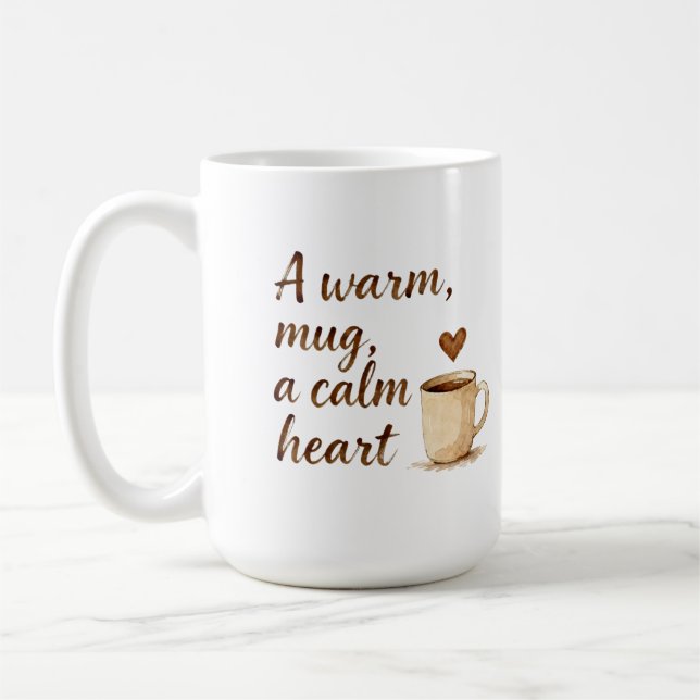 Morning Rituals & Inner Calm Kaffemugg (Vänster)