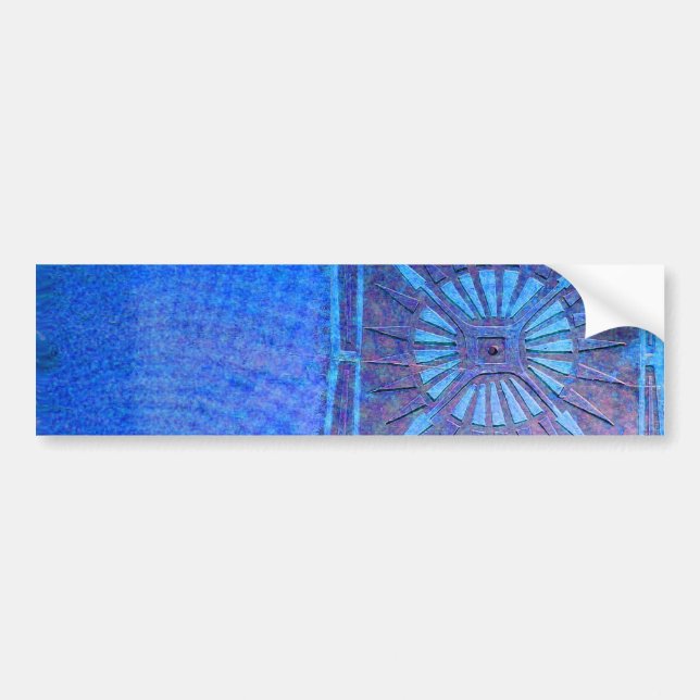 MORNING STAR Blue, Monogram Bildekal (Framsidan)