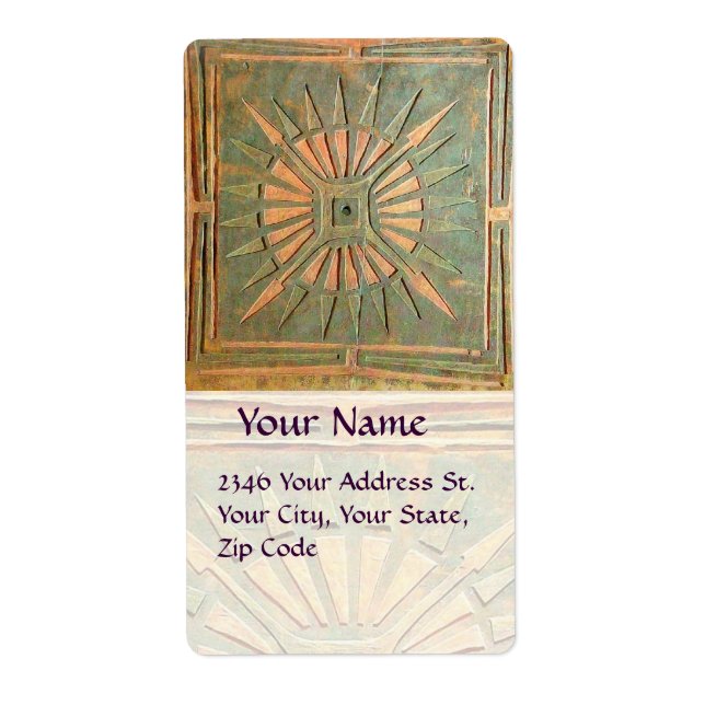 MORNING STAR,grönt,brun gult vit Fraktsedel (Framsidan)