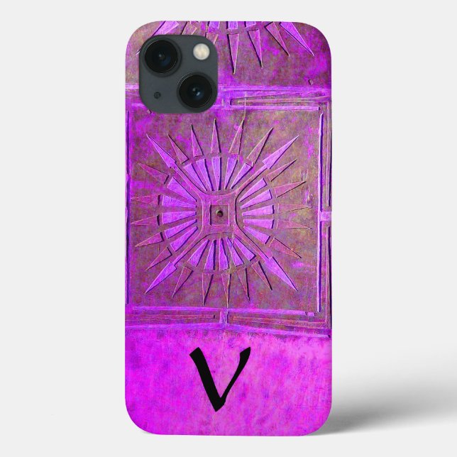 MORNING STAR, Lila,Svart,Violet Monogram (Baksida)