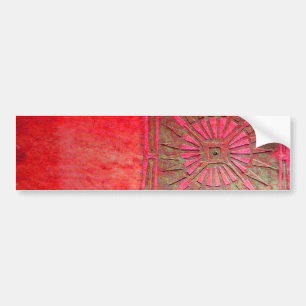 MORNING STAR Red Monogram Bildekal