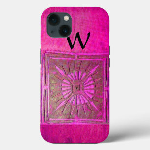 MORNING STAR, Rosa,Svart,Fuchsia Monogram