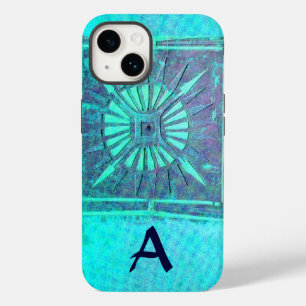 MORNING STAR Turcos Aqua BlueTeal Monogram
