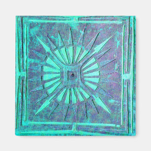 MORNING STAR,Turquase Blue-Grönt,Teal Magnet