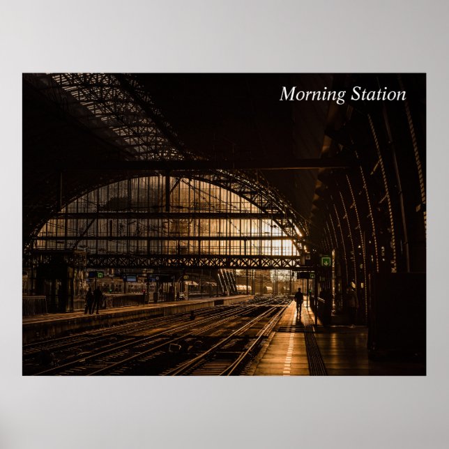 Morning Station Poster (Framsidan)