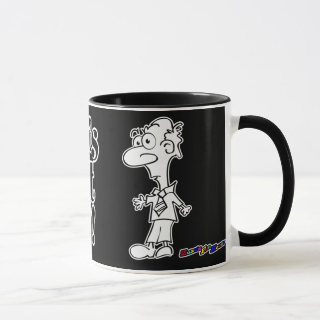 Mornings utan kaffe!! mugg (Höger)