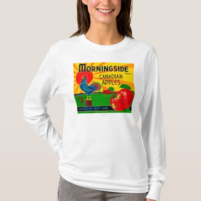 Morningside Apple LabelCanada T-shirt (Framsida)