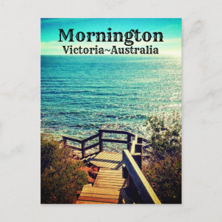 Mornington, Victoria, Australiens Vintage Postcard Vykort