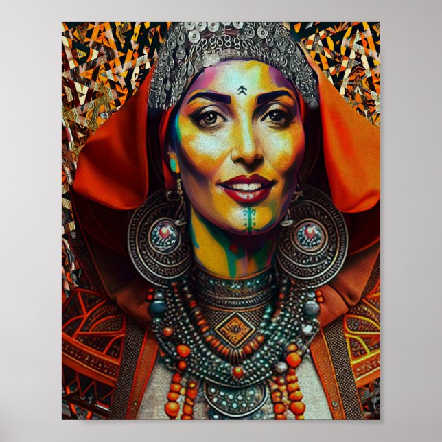 Moroccan Amazigh Beauty v1 Poster (Framsidan)
