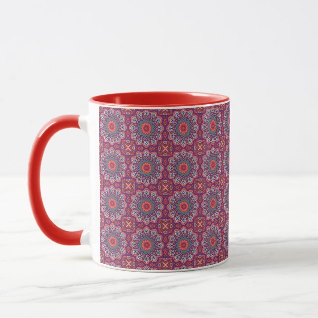 Moroccan Andalusian mosaic Mugg (Vänster)