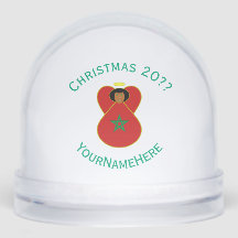 Moroccan Angel Christmas Flag Personalized