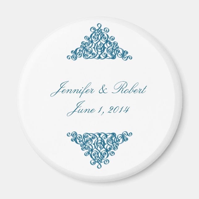 Moroccan Blue Magnet (Framsidan)