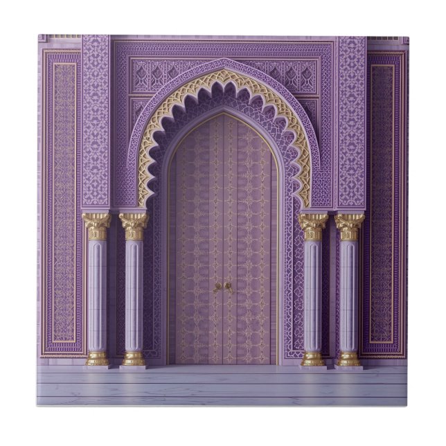 Moroccan Ceramic Tile – Decorative Home Décor  Kakelplatta (Framsidan)