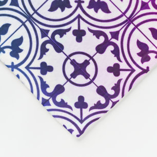 moroccan design arabic fleecefilt