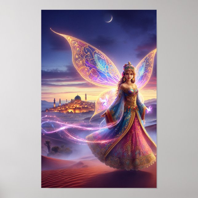 Moroccan Fairy Poster (Framsidan)