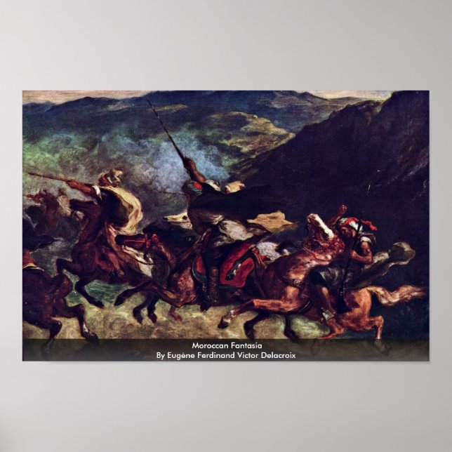 Moroccan Fantasia Poster (Framsidan)