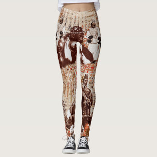Moroccan Feast V4 Leggings