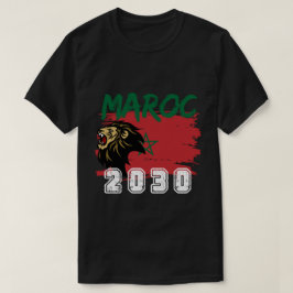 Moroccan Football Fan T Shirt