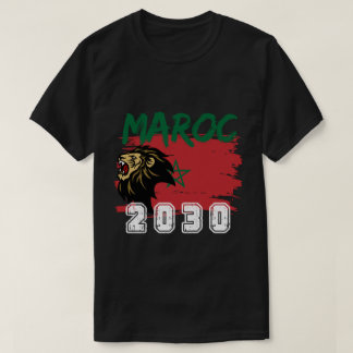 Moroccan Football Fan T Shirt
