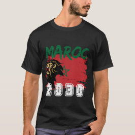 Moroccan Football Fan T Shirt
