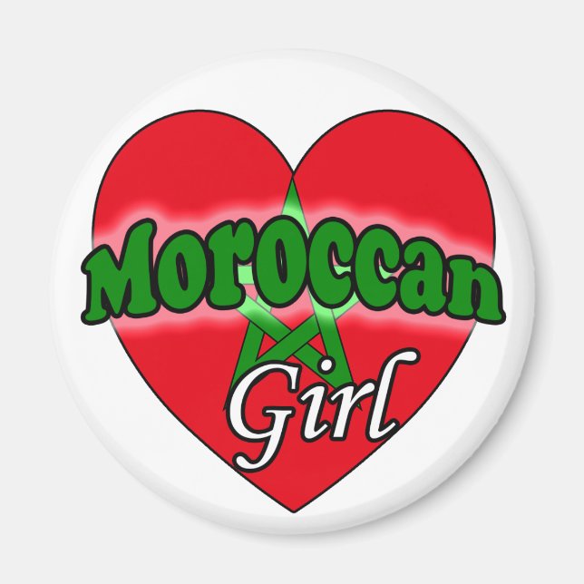Moroccan Girl Magnet (Framsidan)