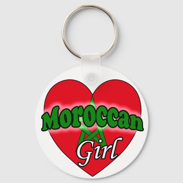 Moroccan Girl Nyckelring (Framsida)