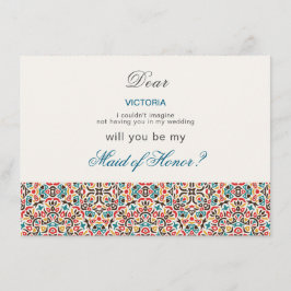 Moroccan Lattice Geometric Mandala Bröllop Meny