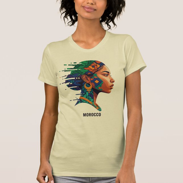 Moroccan_Majesty_Modern_Spirit T Shirt (Framsida)