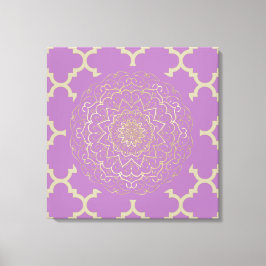 Moroccan Mandala - Wrapped Canvas