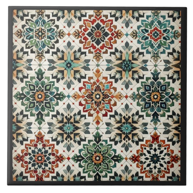 Moroccan Melody Kakelplatta (Framsidan)