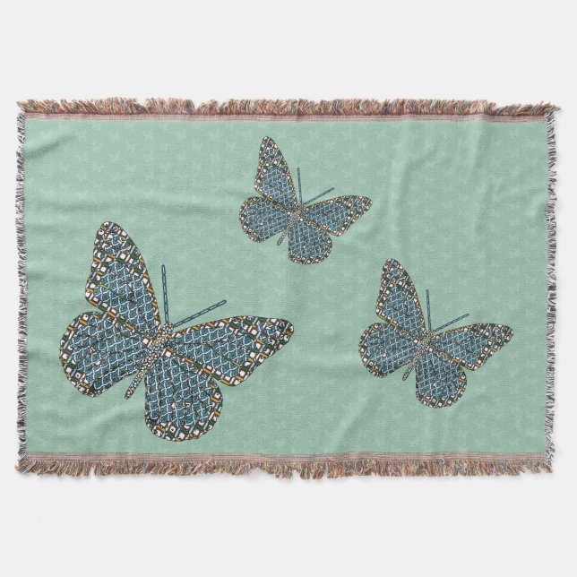 Moroccan Monarch Throw Blanket Filt (Framsidan)