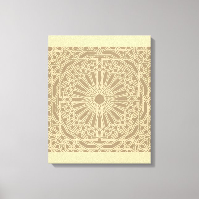 Moroccan Mosaic | Anpassade Canvas (Framsida)