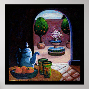 Moroccan mynte poster
