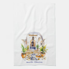 Moroccan Oasis - A Culinary Journey Kitchen Towels Kökshandduk