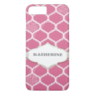 Moroccan Quatrefoil Trellis Antiqued Grunged Stil