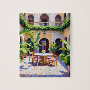 Moroccan Riad Puzzle Pussel