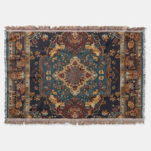 Moroccan Stil Red Blue