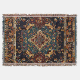 Moroccan Stil Red Blue Filt