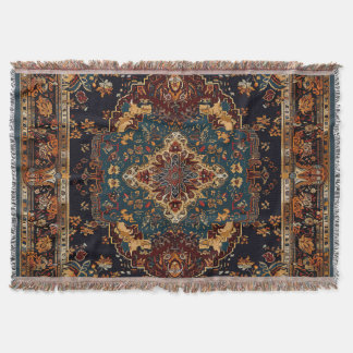 Moroccan Stil Red Blue Filt