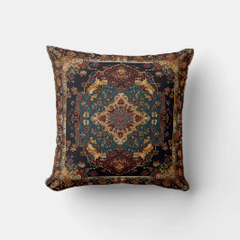 Moroccan Stil Red Blue Kudde