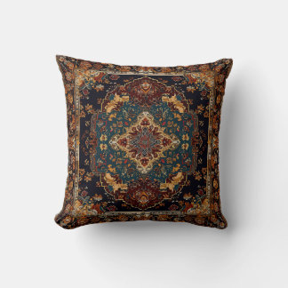 Moroccan Stil Red Blue Kudde