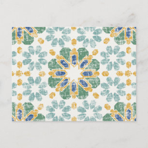 Moroccan Tile - Pond Vykort