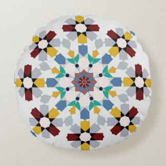 Moroccan Zelije !Moroccan Zellige Rund Kudde